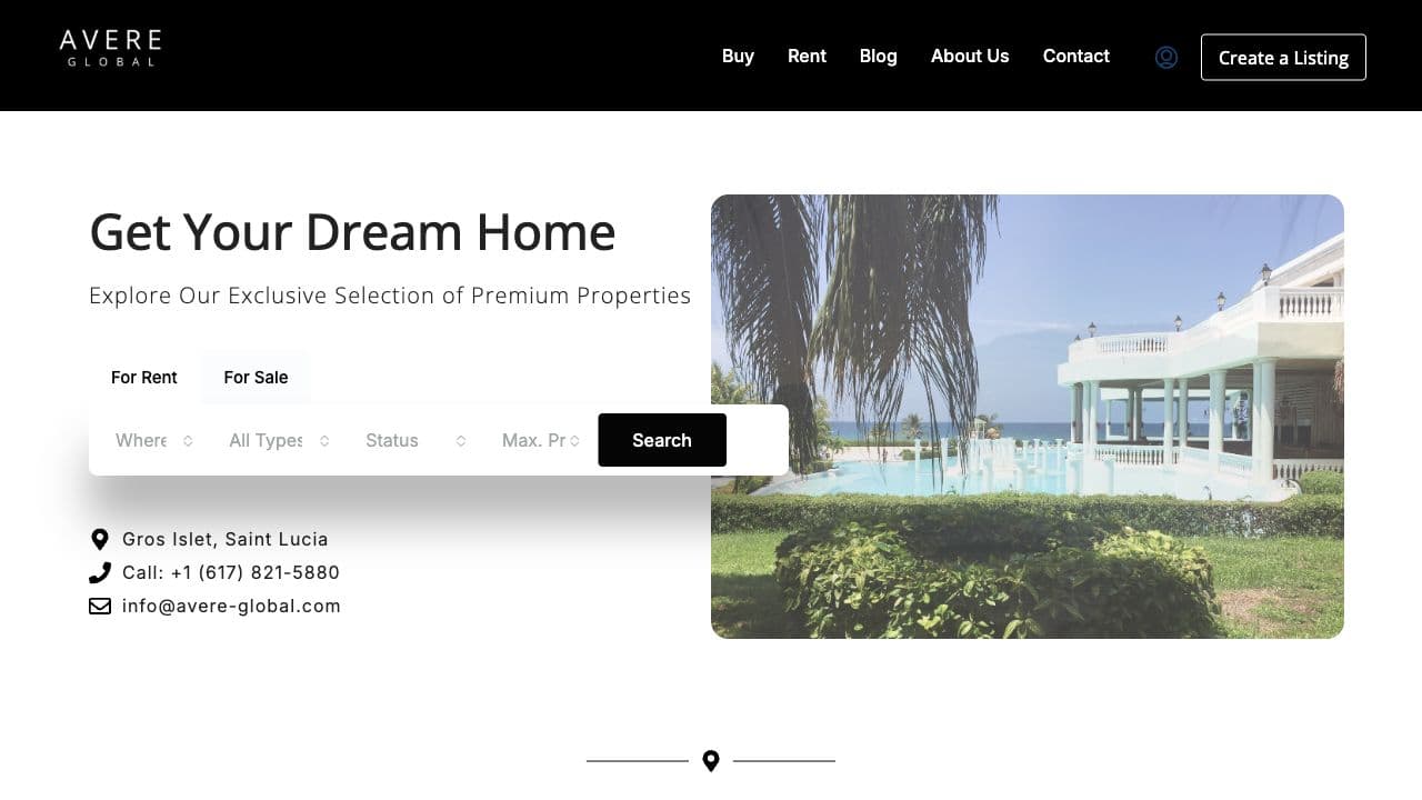 Avere Global case study screenshot