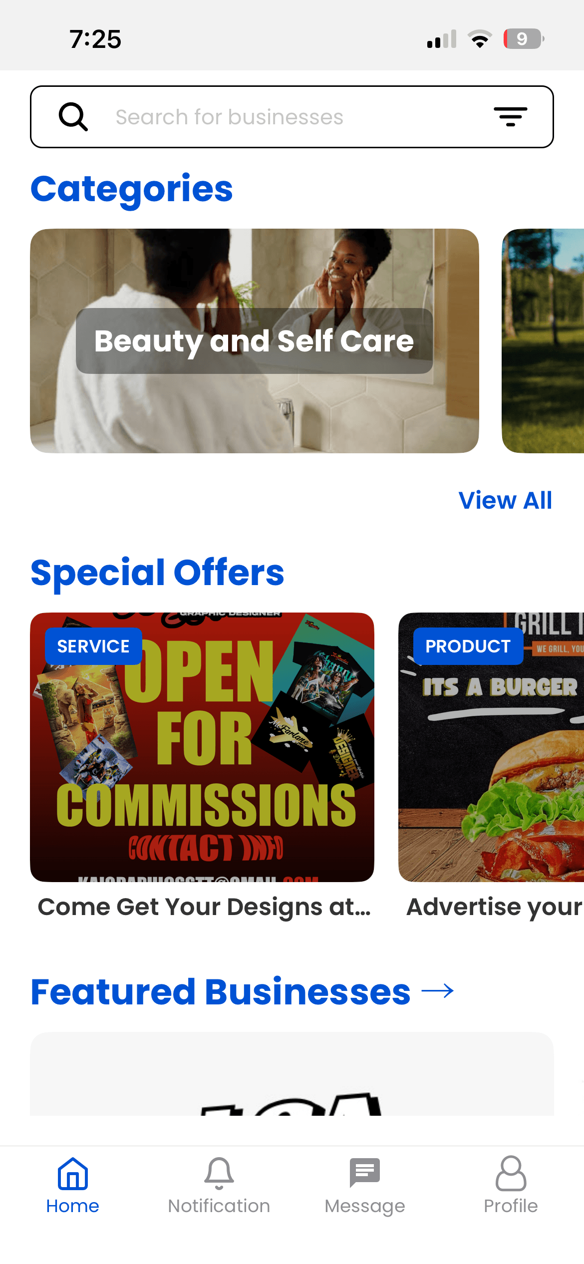 L.E.O TT mobile app home screen